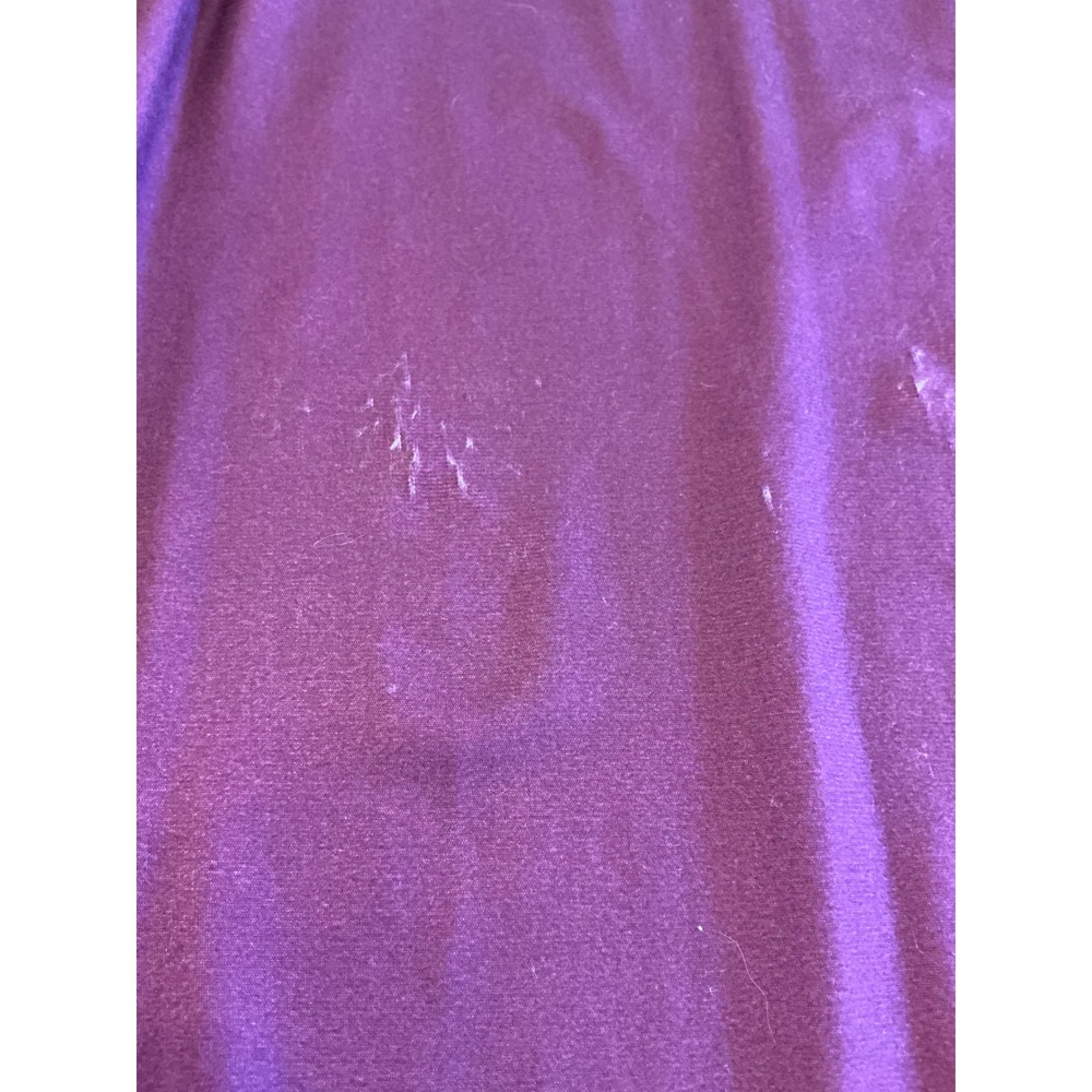 Soma Ombre Maxi Dress Womens Medium Navy Orchid Purple Lace Trim Sleeveless NEW - Picture 7 of 12